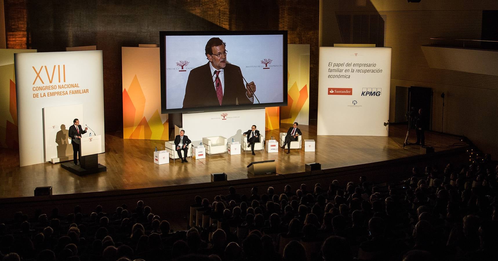 Mariano Rajoy clausura el Congreso de la Empresa Familiar en Alicante