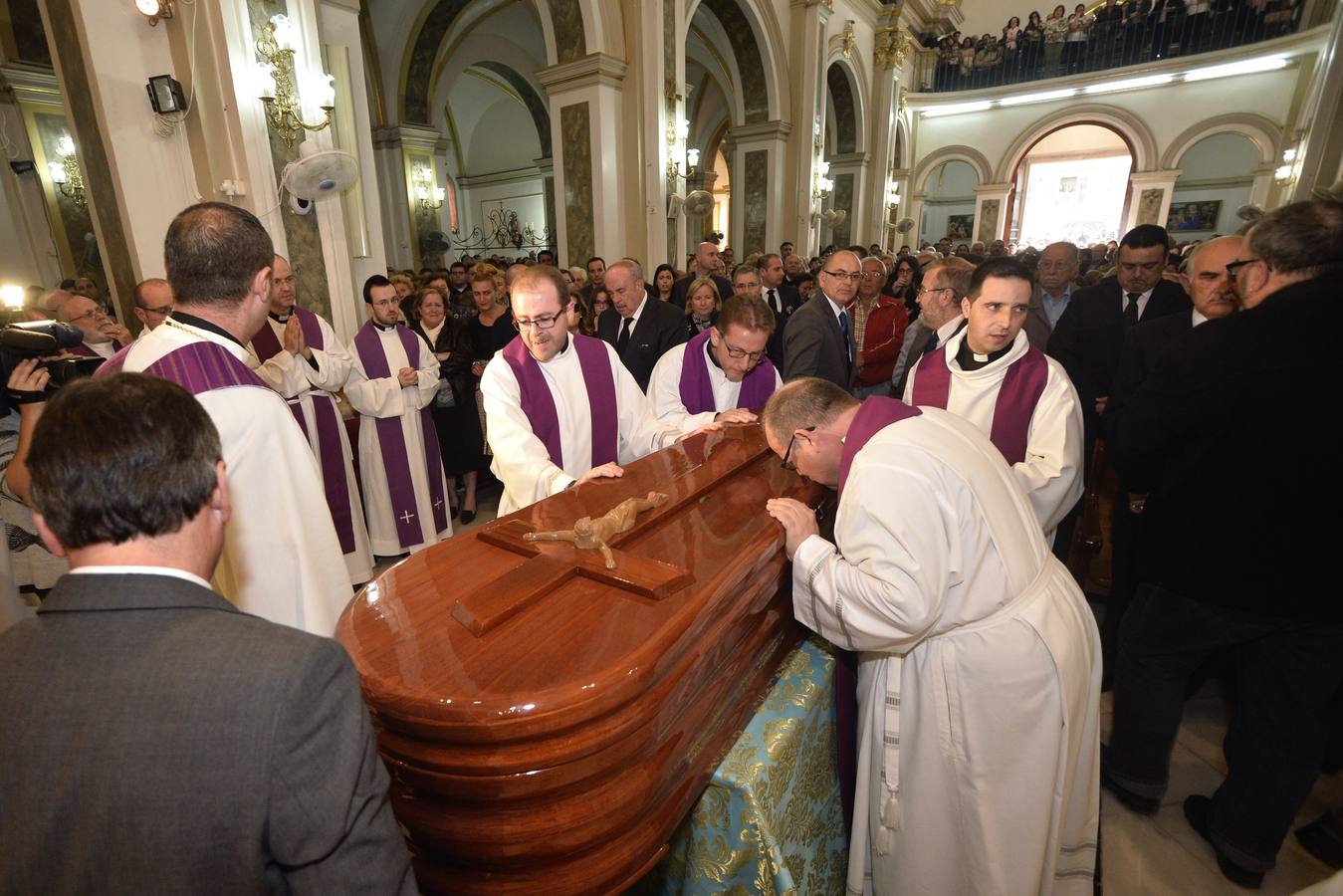 Espinardo despide al párroco de Bullas fallecido