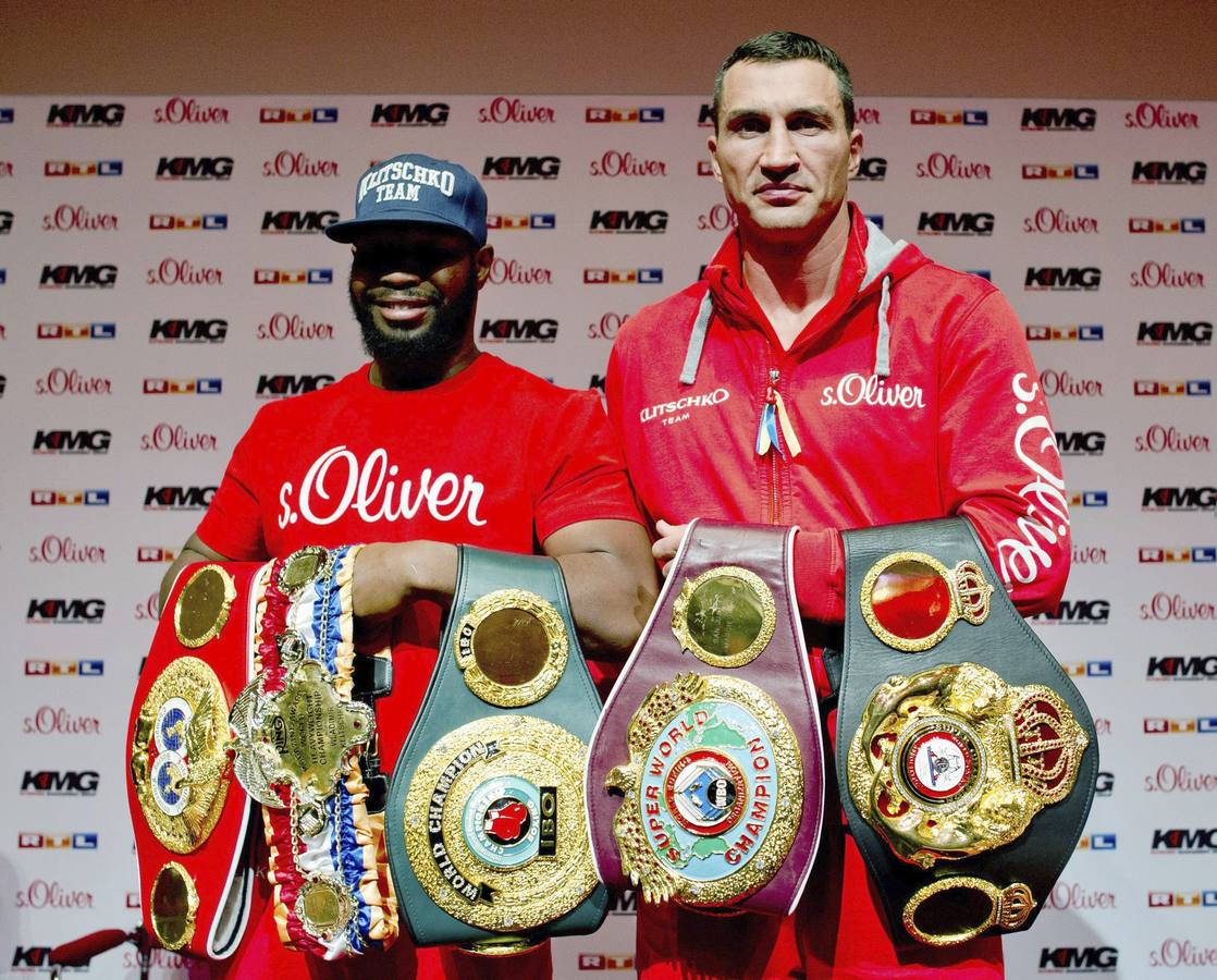 Shannon Briggs presenta el combate entre Vladimir Klitschko y Kubrat Pulev