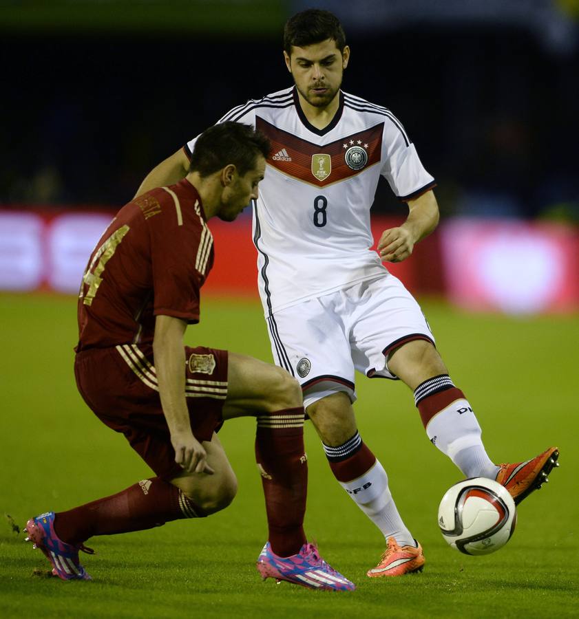 Alemania gana a España en Balaídos