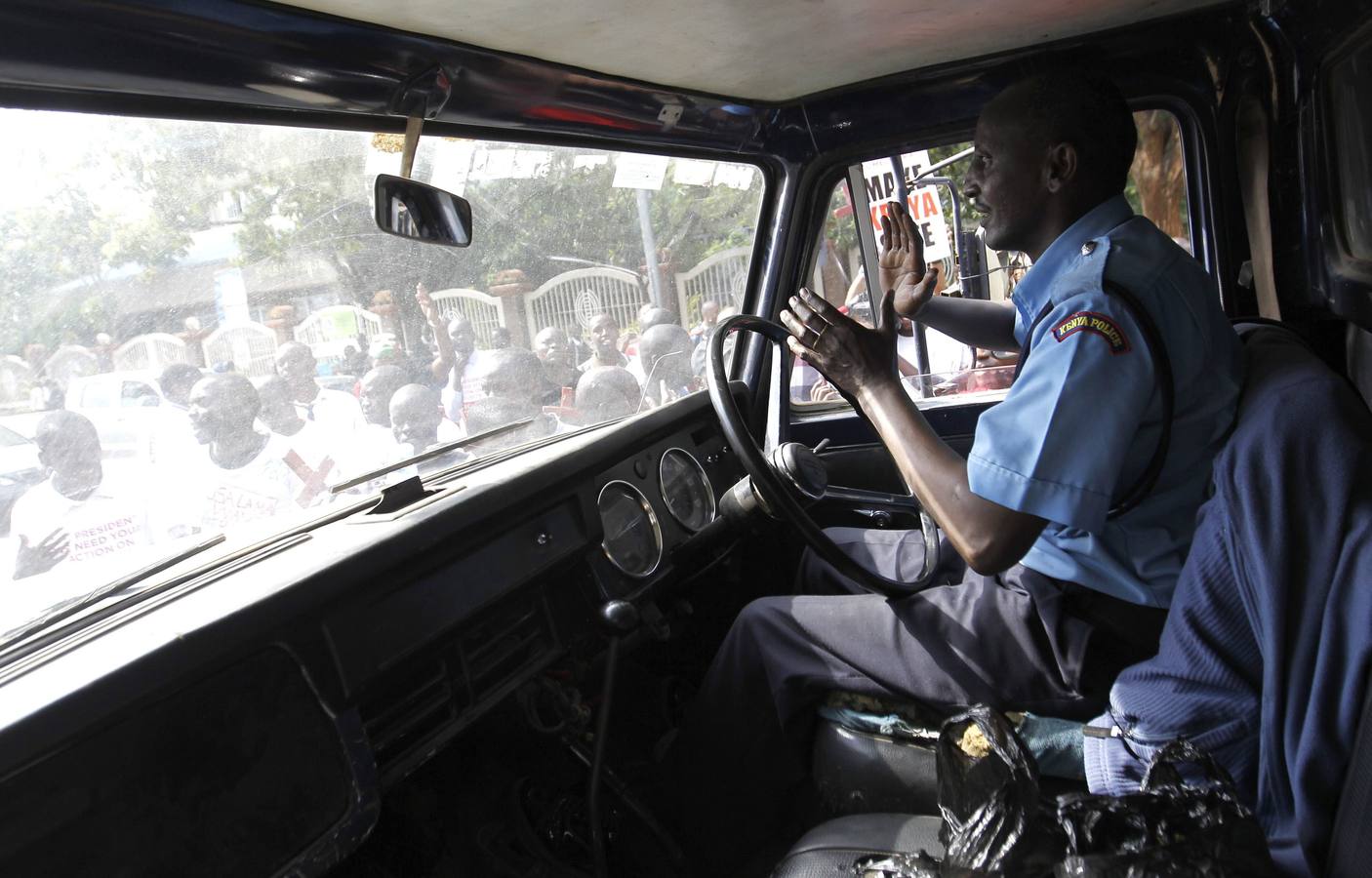 Protestas en Nairobi contra el gobierno