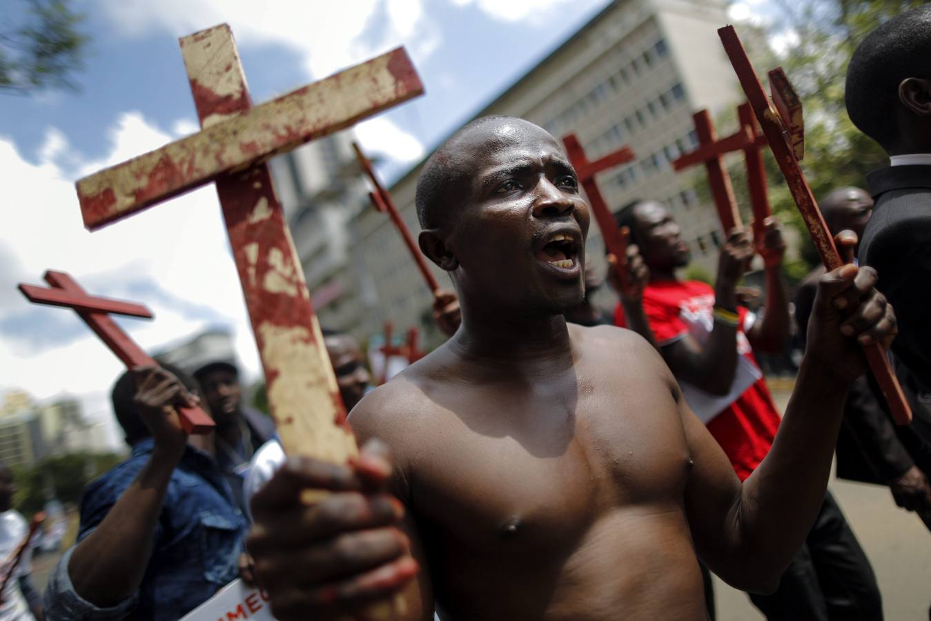 Protestas en Nairobi contra el gobierno