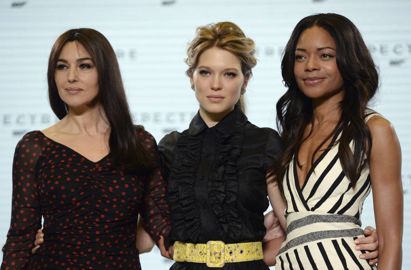 Monica Bellucci, Lea Seydoux y Naomi Harris.