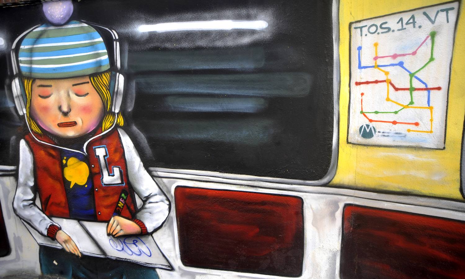 La imaginación toma los muros