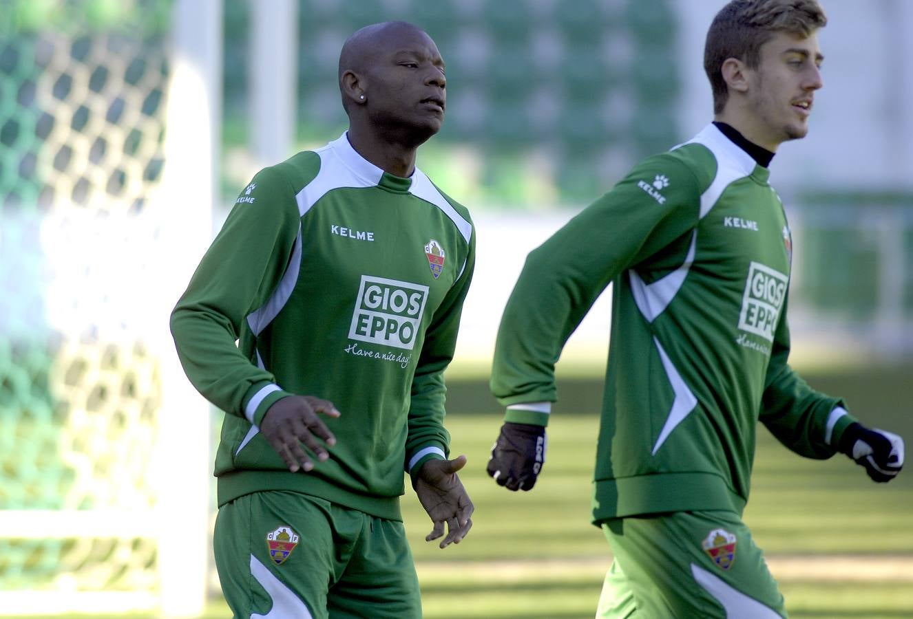 Entrenamiento del Elche CF