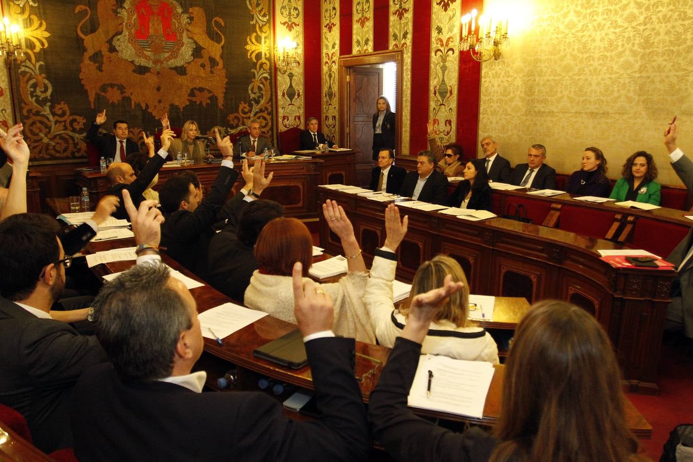 Pleno en el Ayuntamiento de Alicante