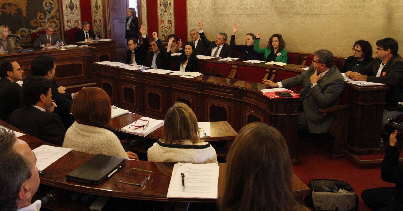 Pleno en el Ayuntamiento de Alicante