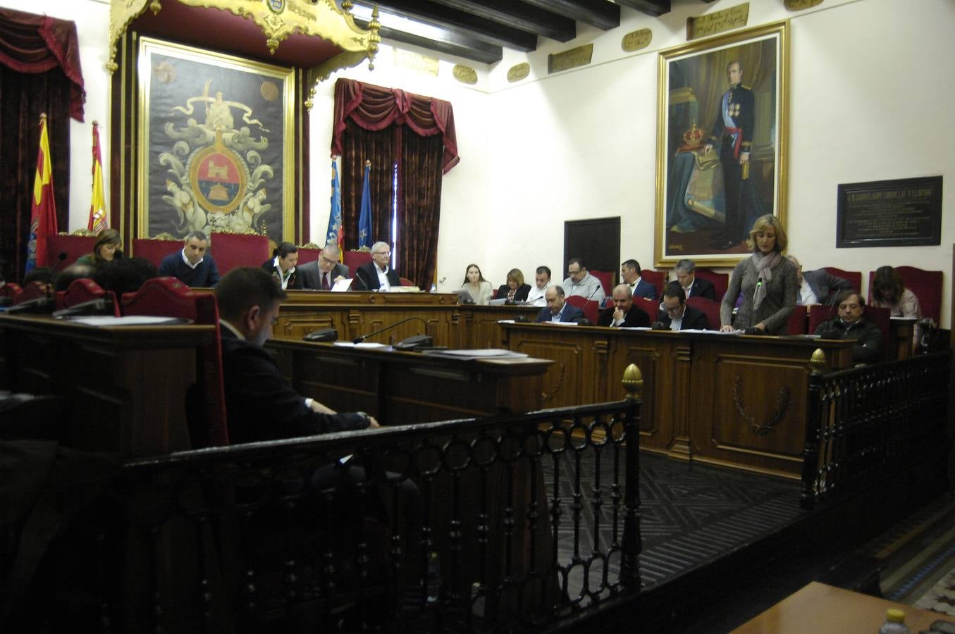 Pleno en el Ayuntamiento de Elche