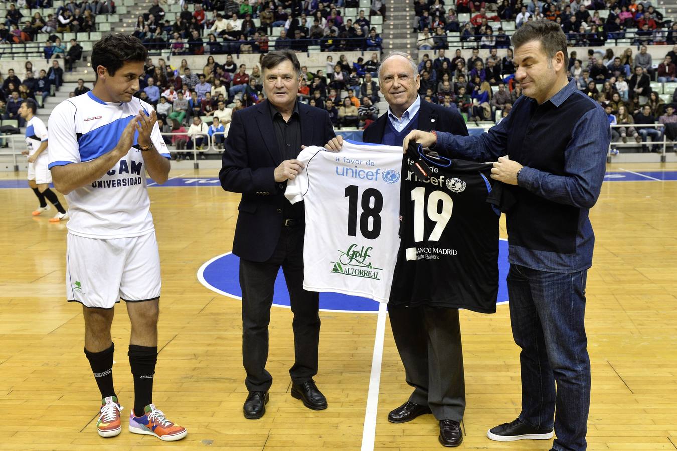 Almagro y sus amigos juegan a favor de Unicef