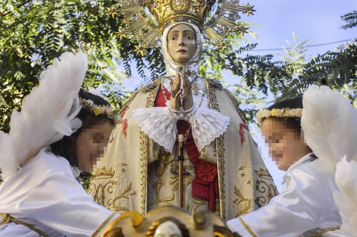 Procesión de la Virgen en Elche