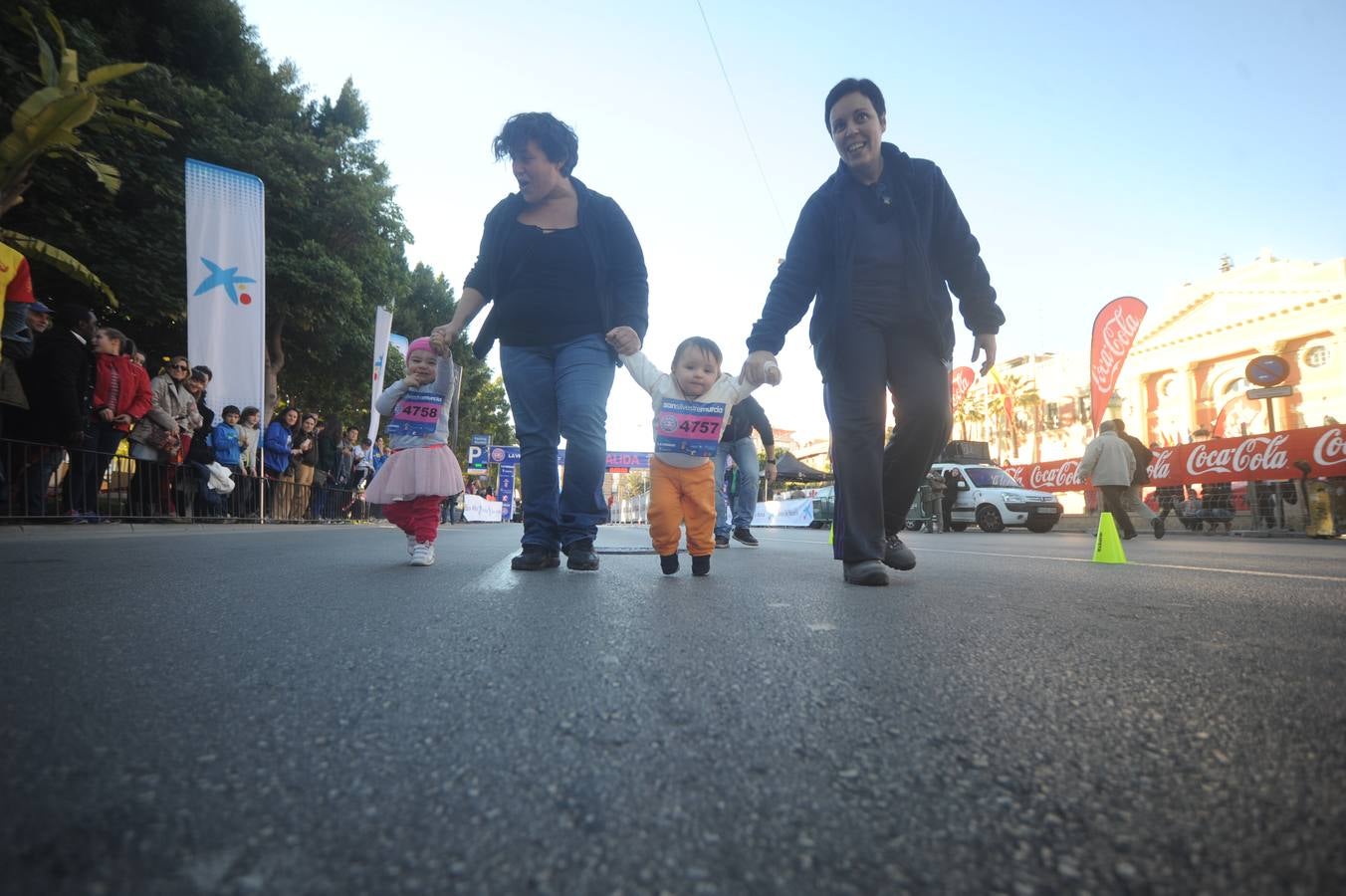 Los niños corren la San Silvestre de Murcia 2014