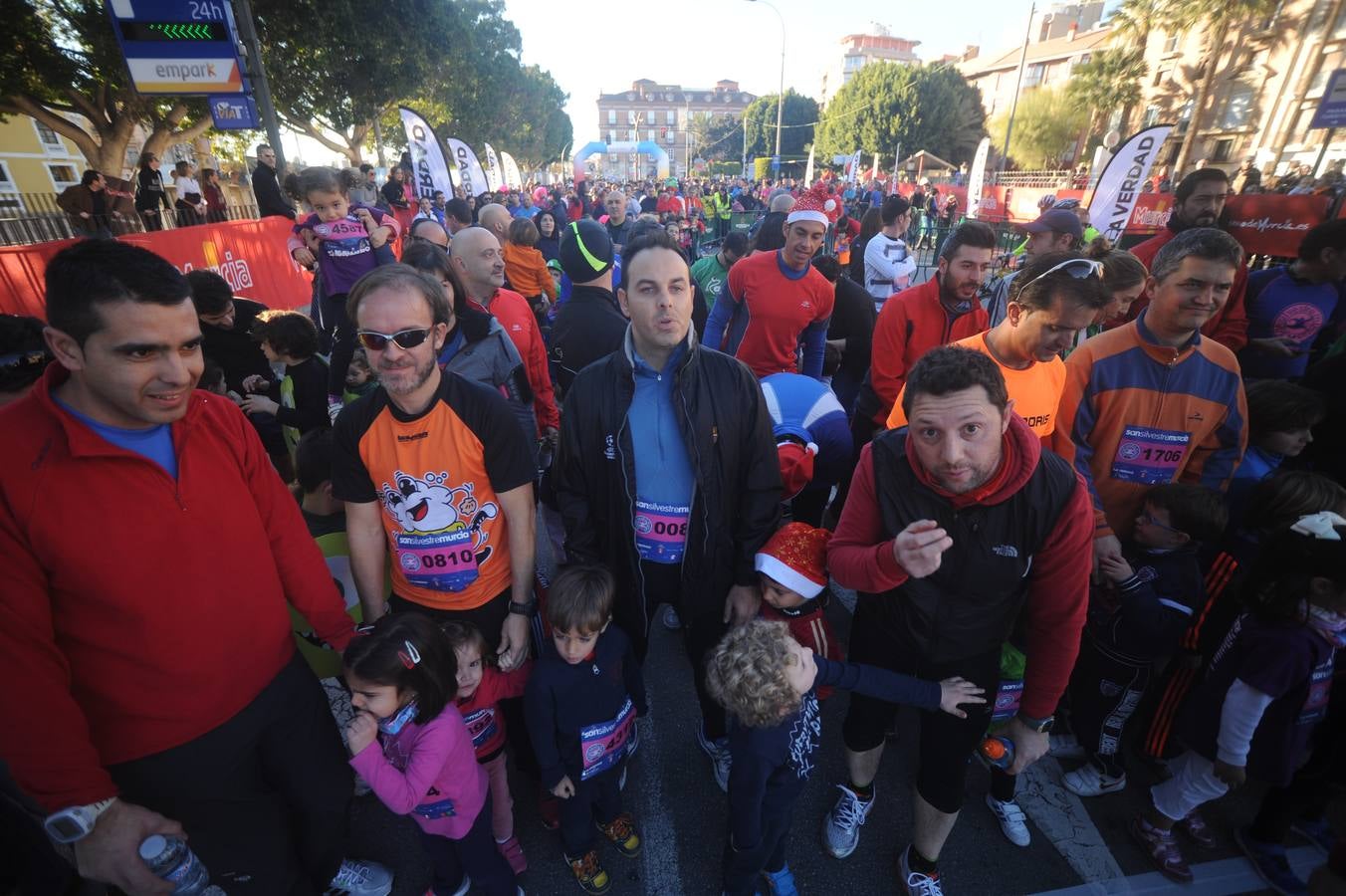 Los niños corren la San Silvestre de Murcia 2014