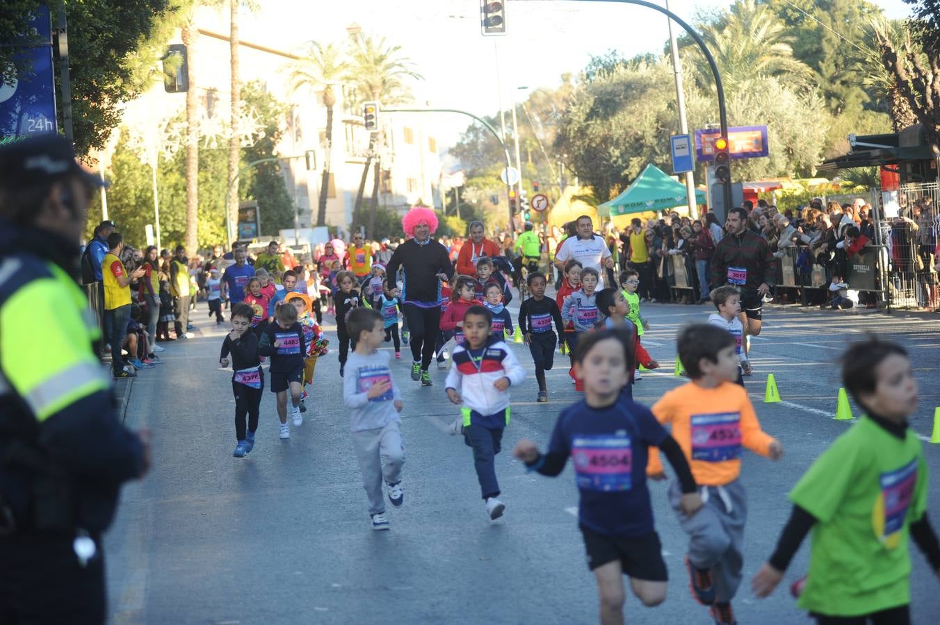 Los niños corren la San Silvestre de Murcia 2014