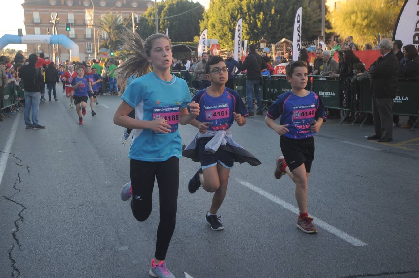 Los niños corren las San Silvestre de Murcia 2014 II