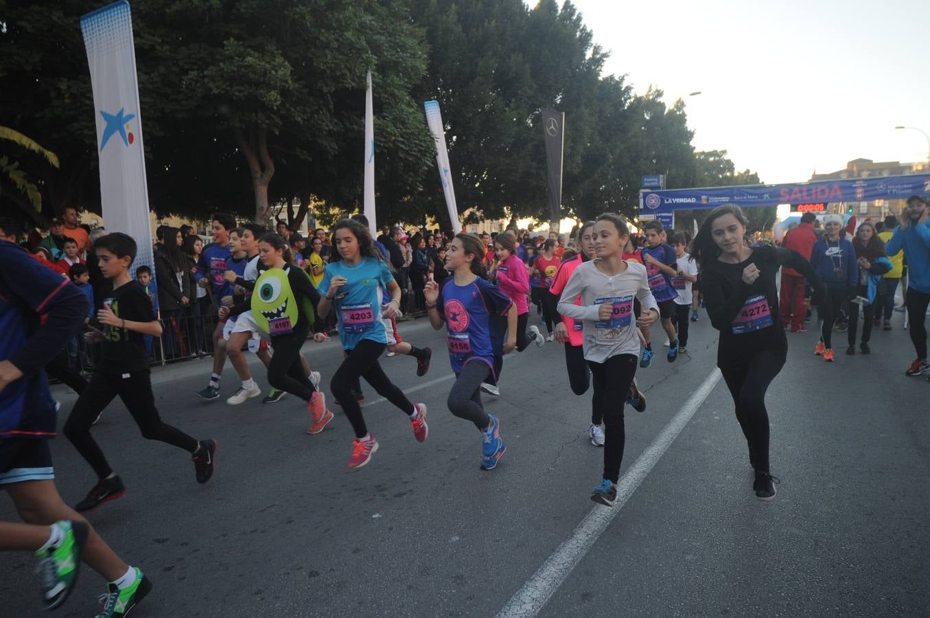 Los niños corren las San Silvestre de Murcia 2014 II