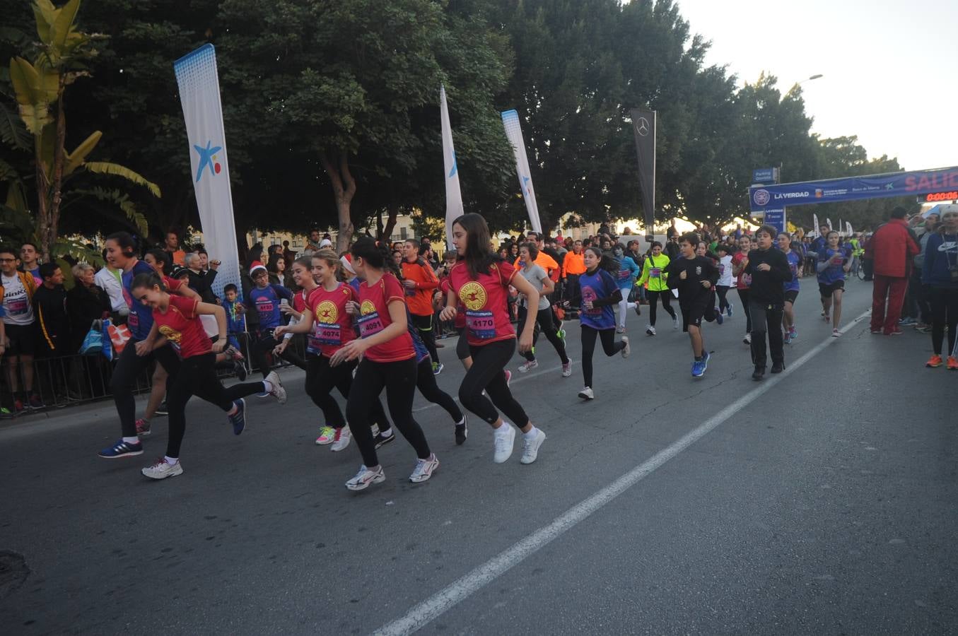 Los niños corren las San Silvestre de Murcia 2014 II