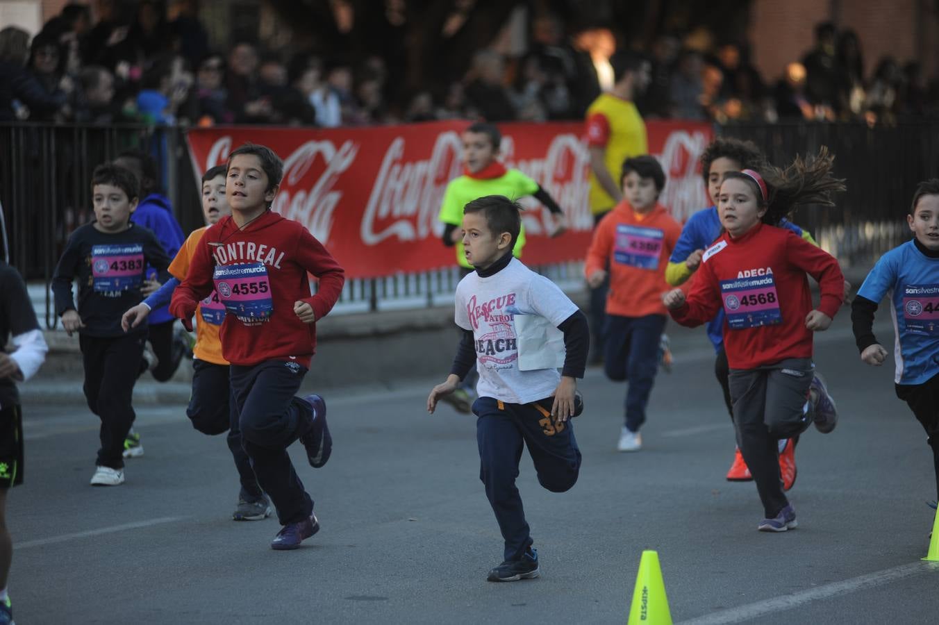 Los niños corren las San Silvestre de Murcia 2014 II