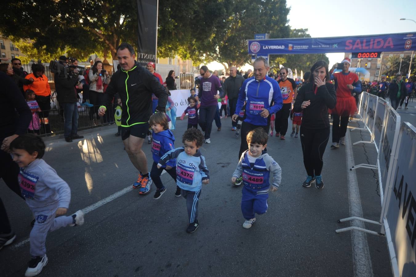 Los niños corren las San Silvestre de Murcia 2014 II