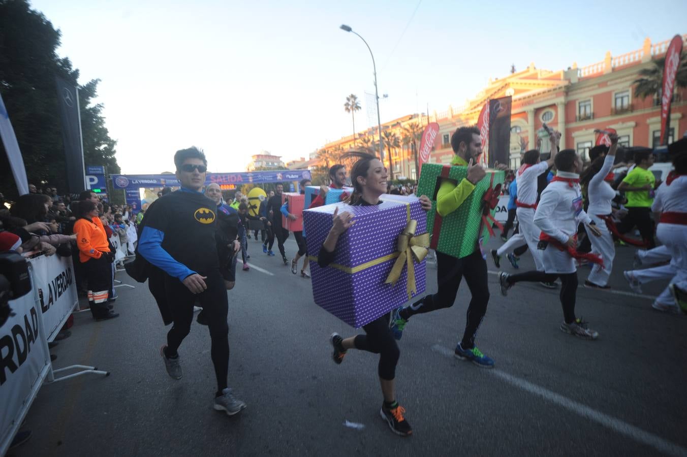 Disfraces en la San Silvestre de Murcia 2014