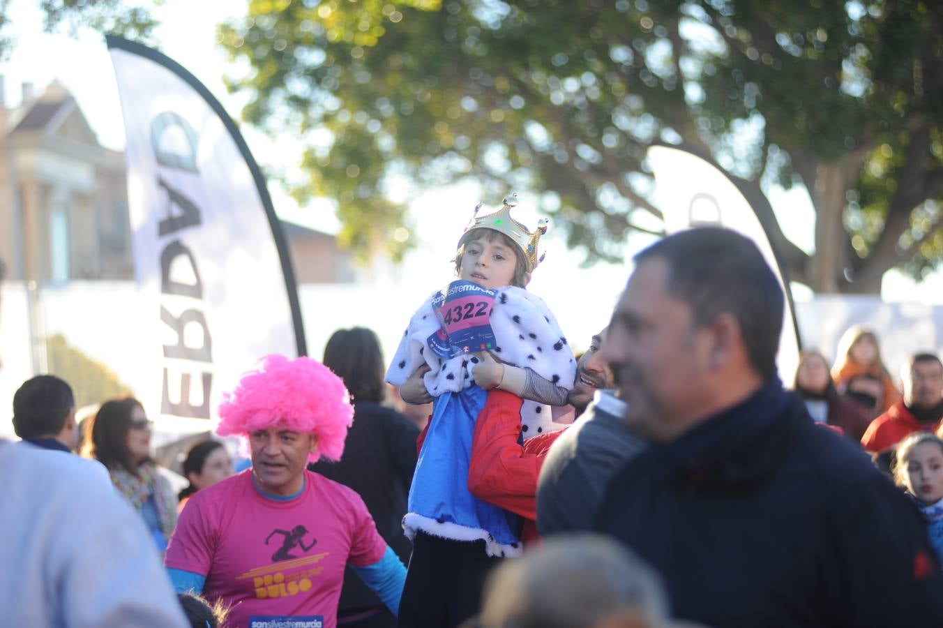 Disfraces en la San Silvestre de Murcia 2014