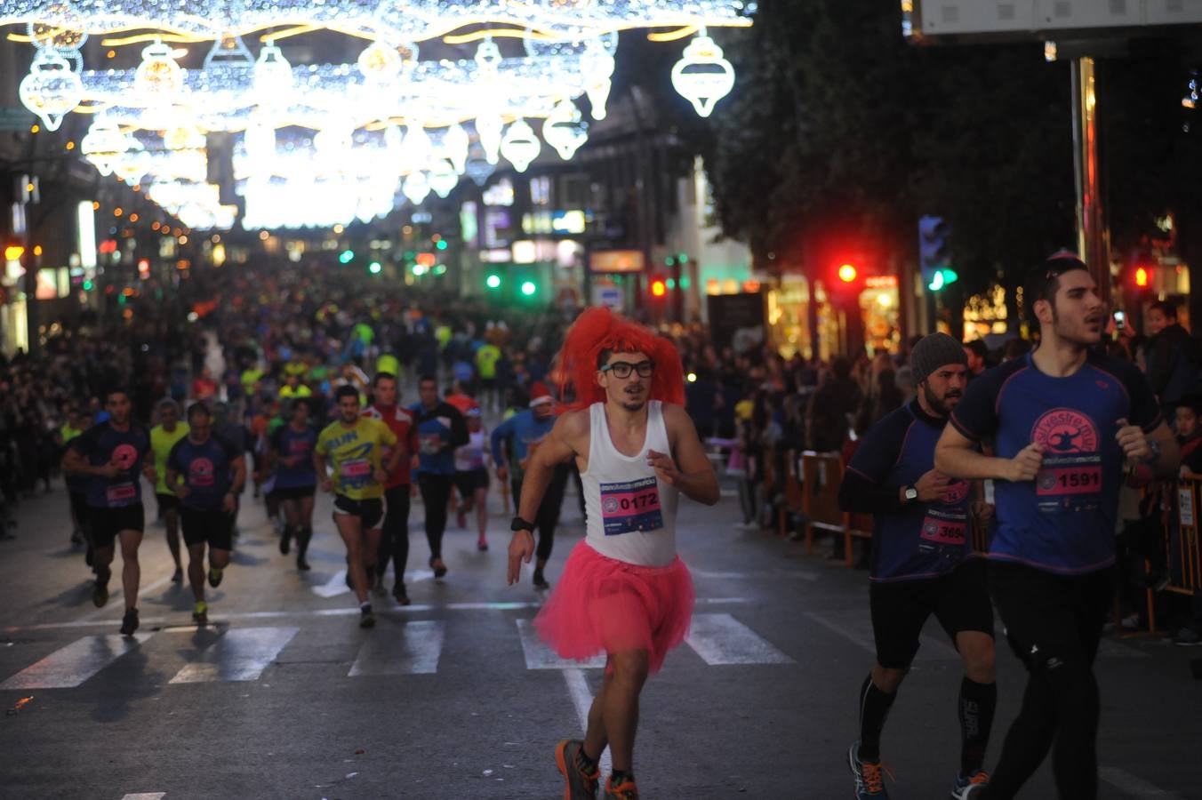 Disfraces en la San Silvestre de Murcia 2014