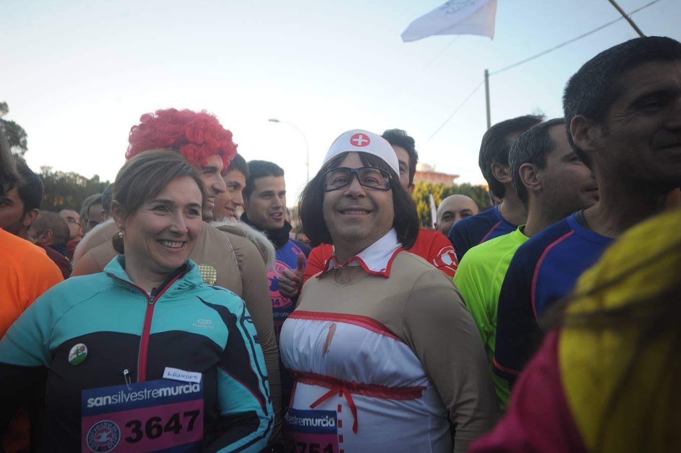 Disfraces en la San Silvestre de Murcia 2014