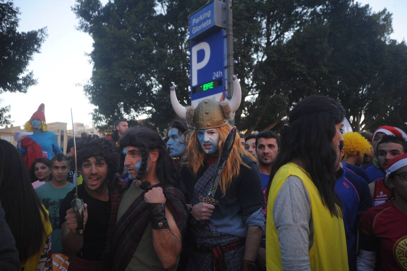 Disfraces en la San Silvestre de Murcia 2014