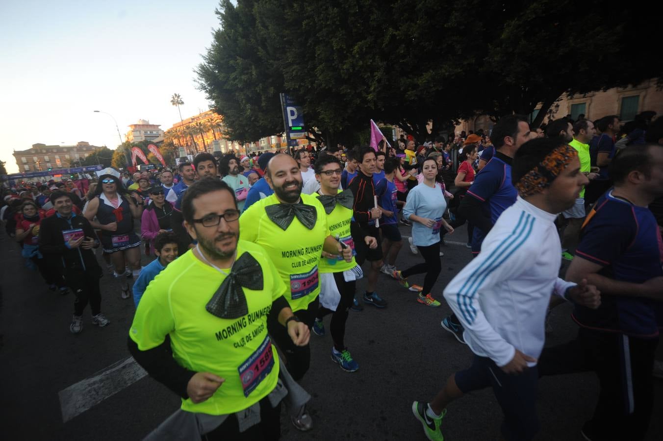 Disfraces en la San Silvestre de Murcia 2014