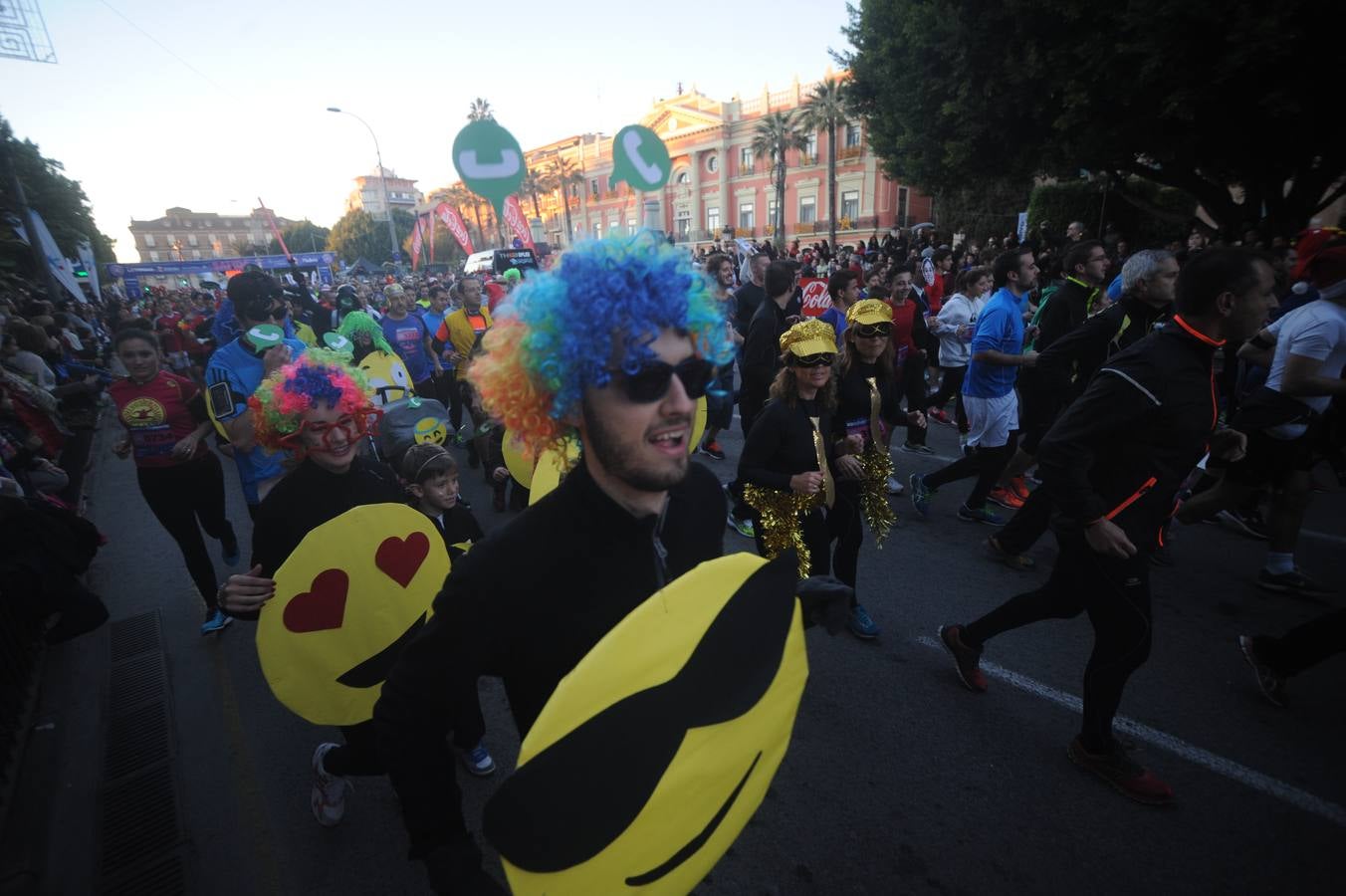 Disfraces en la San Silvestre de Murcia 2014