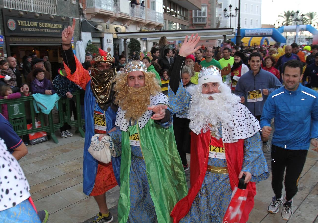 Salida de la San Silvestre de Cartagena