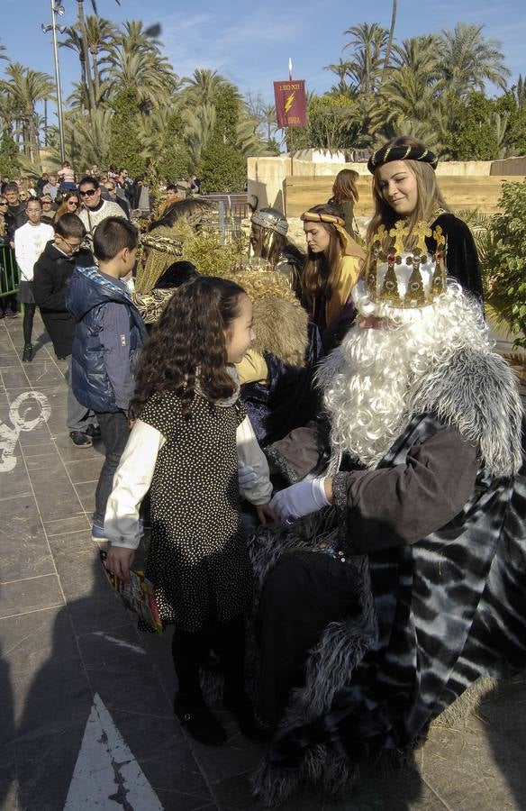 Los Reyes Magos en el Belén Viviente de Elche