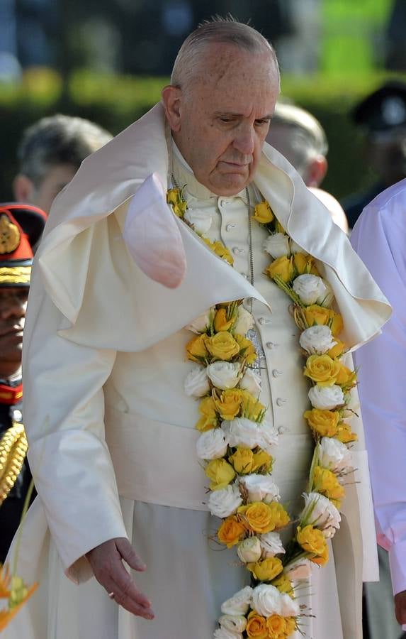 El Papa visita Sri Lanka