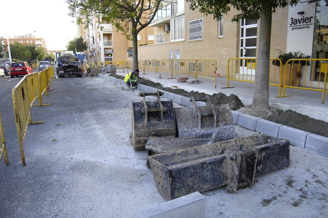 Obras en el recolector del barrio San Antón