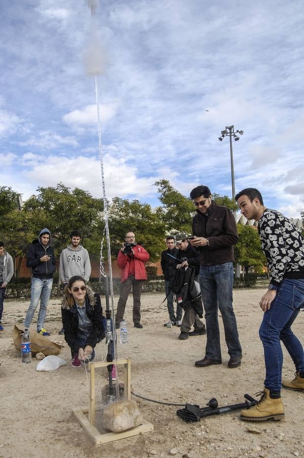 Huevos por los aires en la UMH