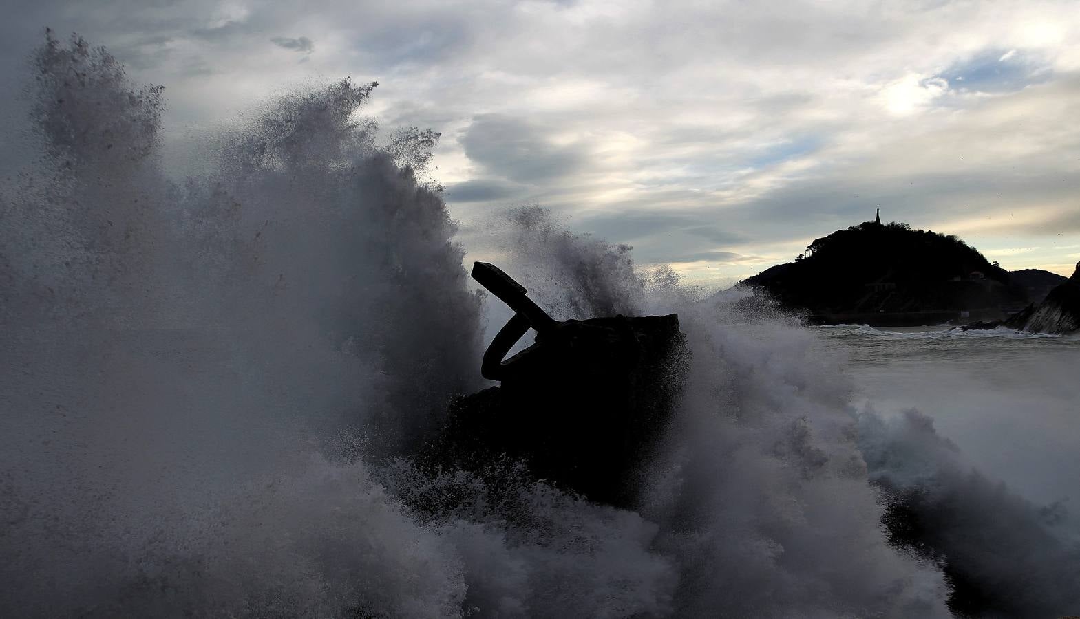 Un mar en alerta naranja