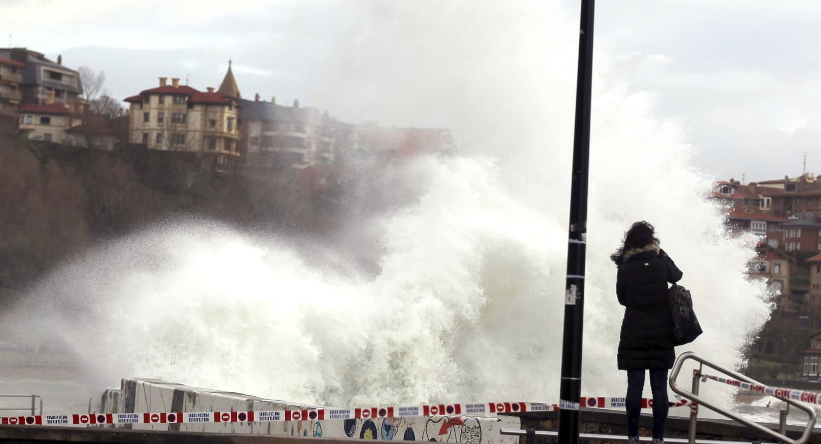 Un mar en alerta naranja