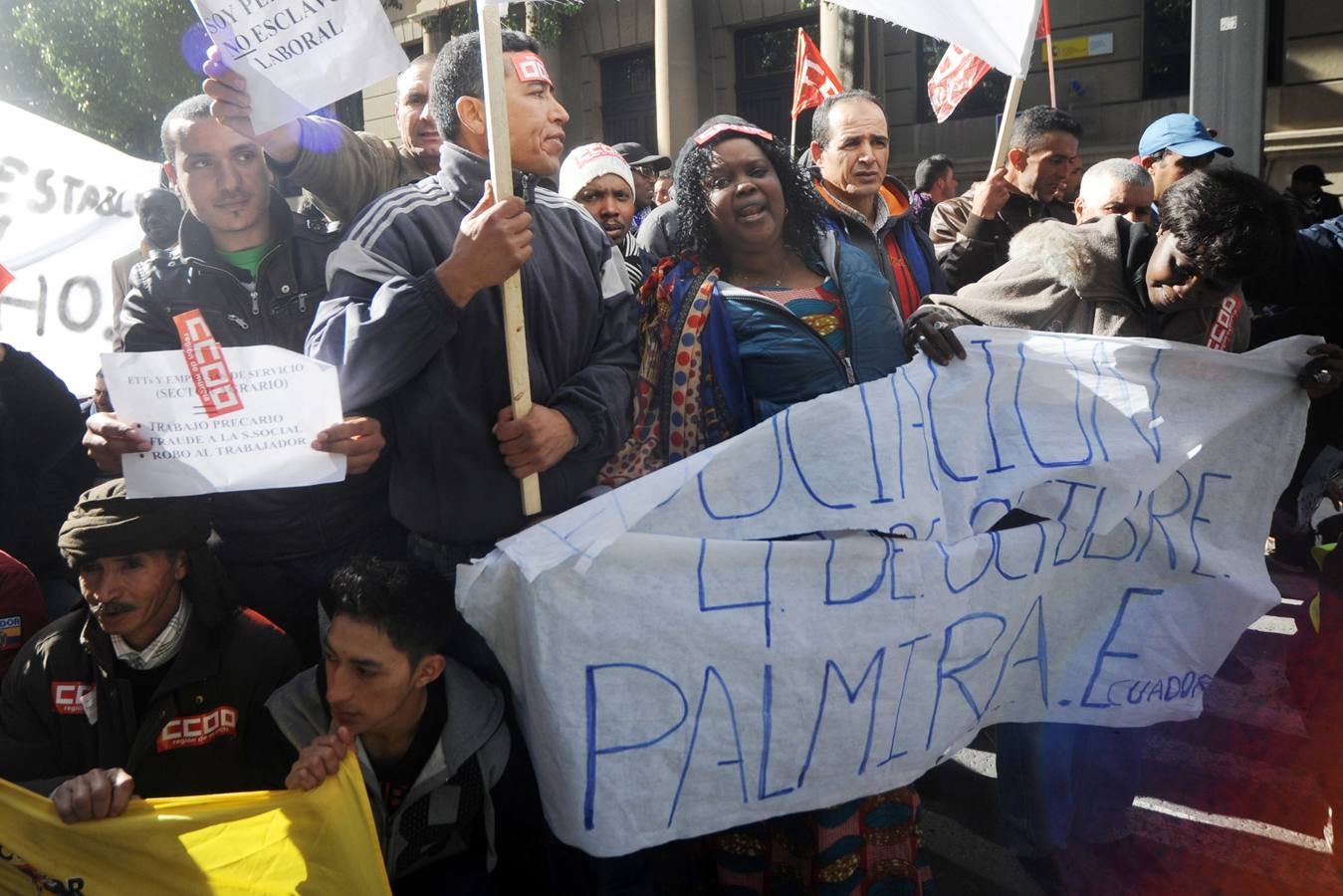 Clamor contra el abuso laboral en el campo murciano