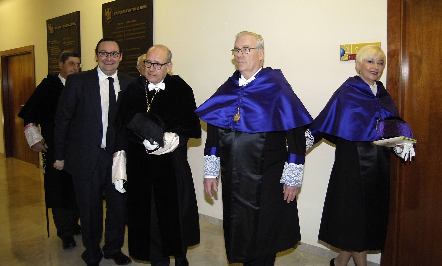 Acto de investidura honoris causa a Gordon Amidon en la UMH