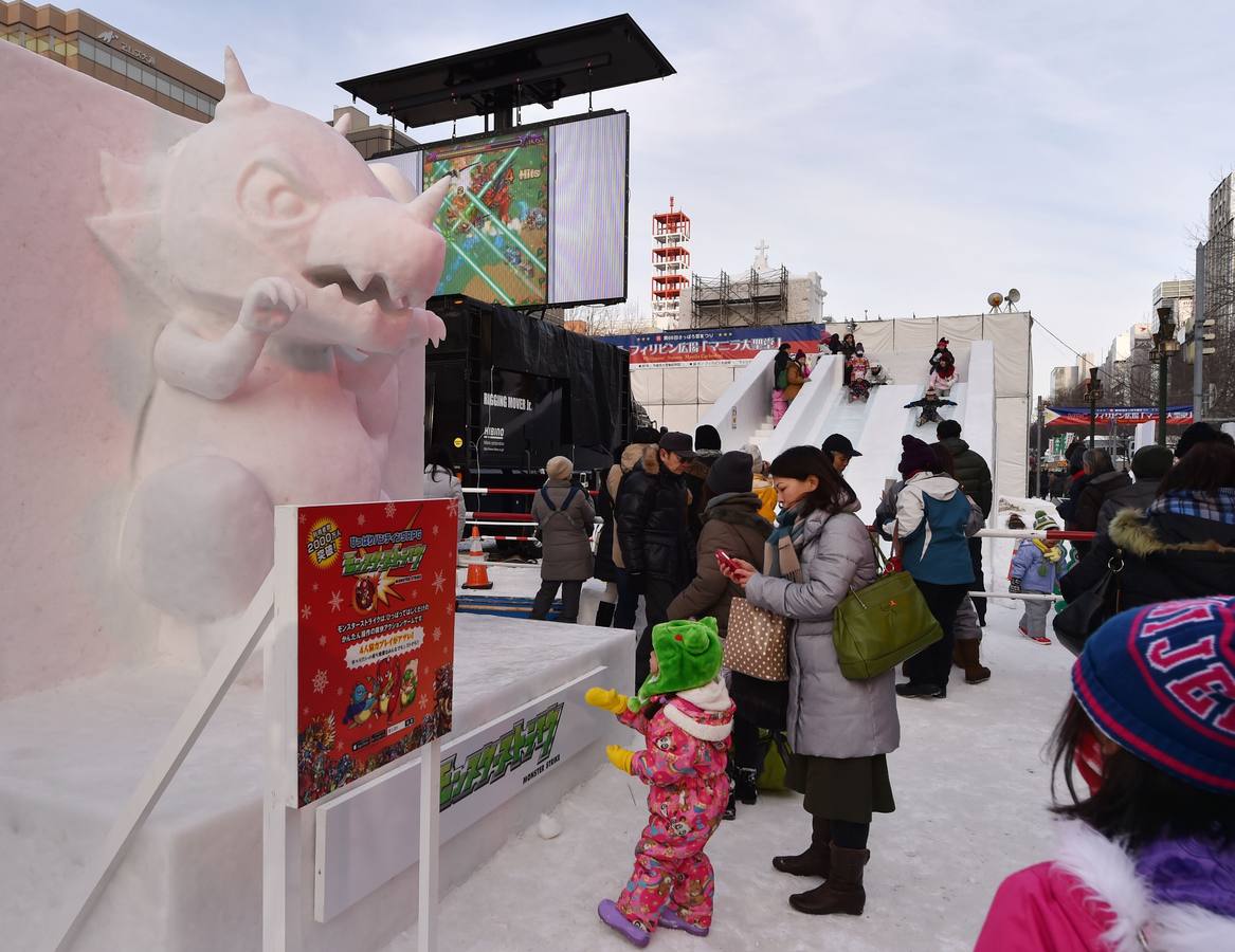 Festival de Nieve de Sapporo 2015