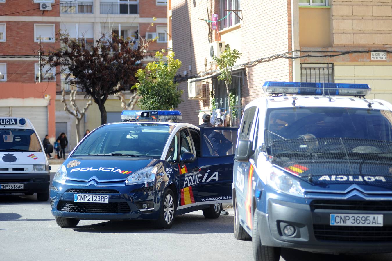 Redada contra la droga en La Paz