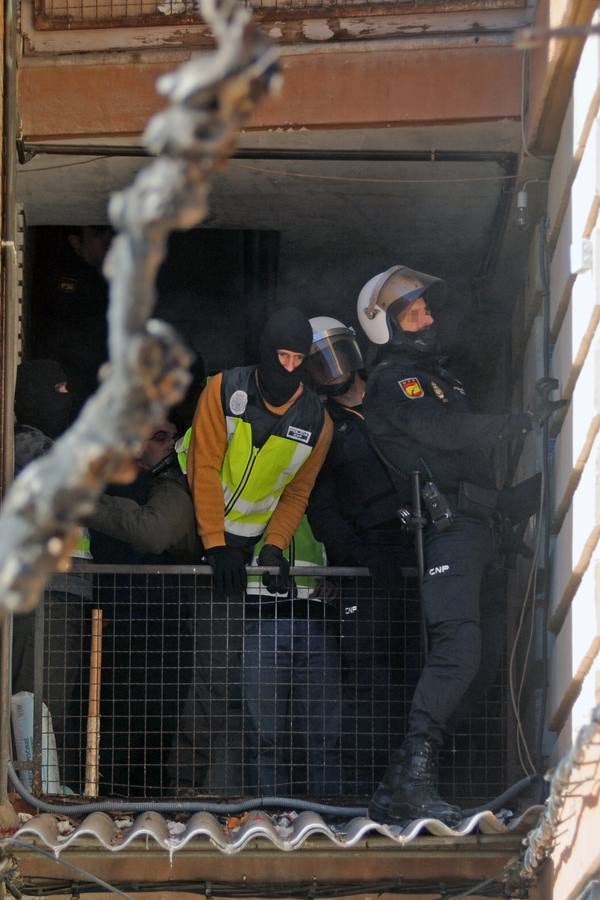 Redada contra la droga en La Paz