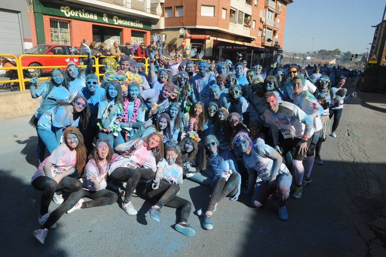 Cabezo de Torres se tiñe de color