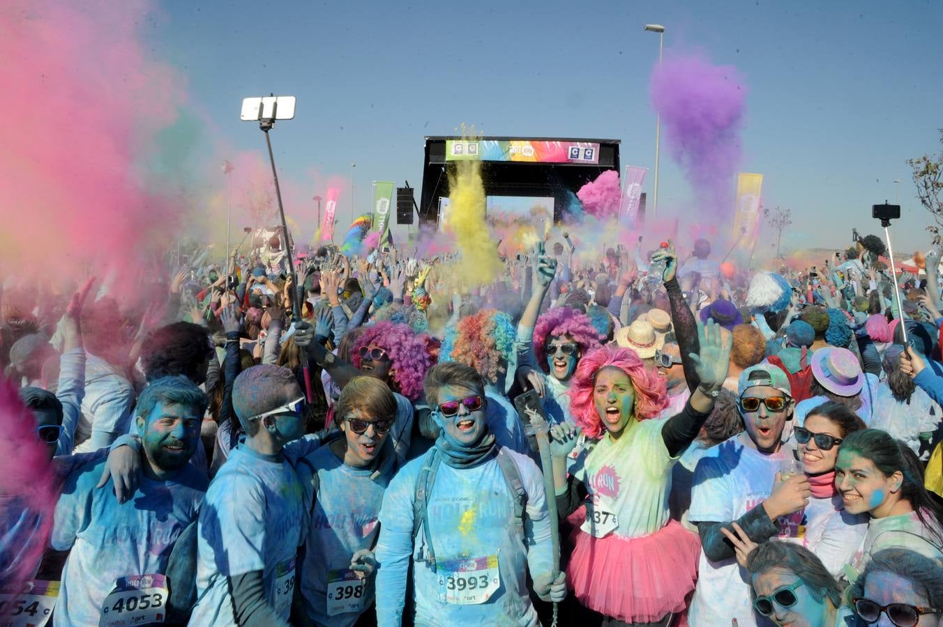 Cabezo de Torres se tiñe de color