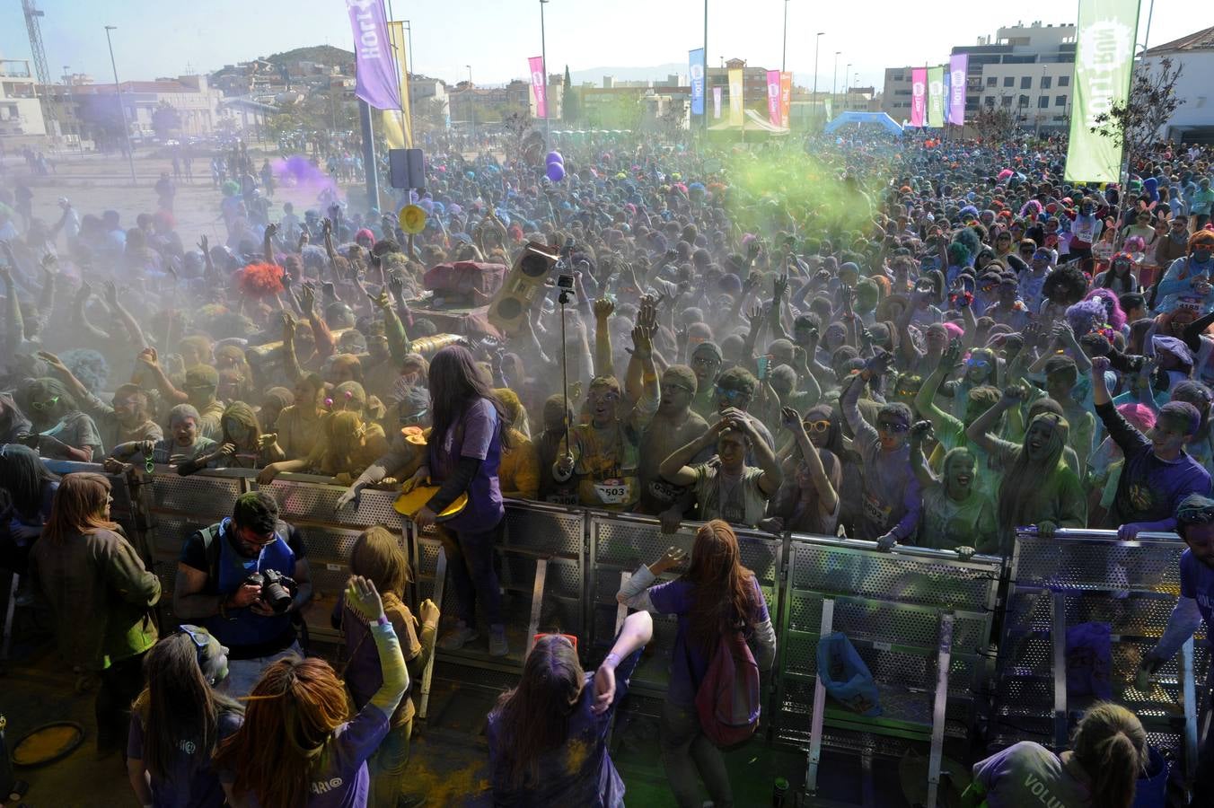 Cabezo de Torres se tiñe de color