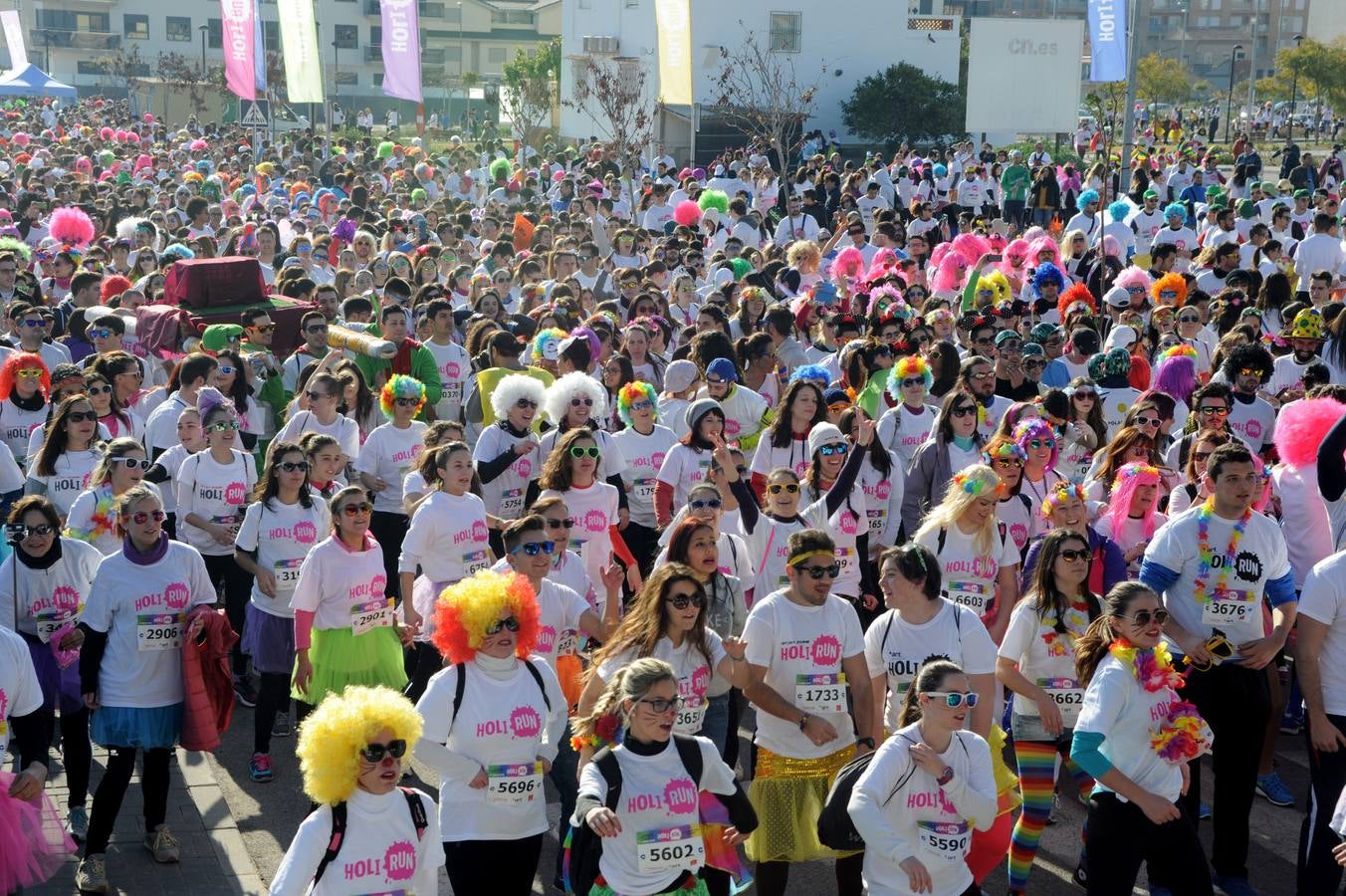 Cabezo de Torres se tiñe de color