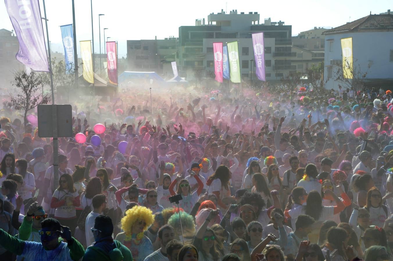 Cabezo de Torres se tiñe de color