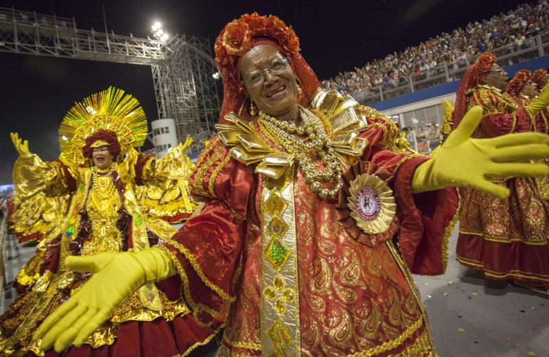 Locura carnavalera en Brasil