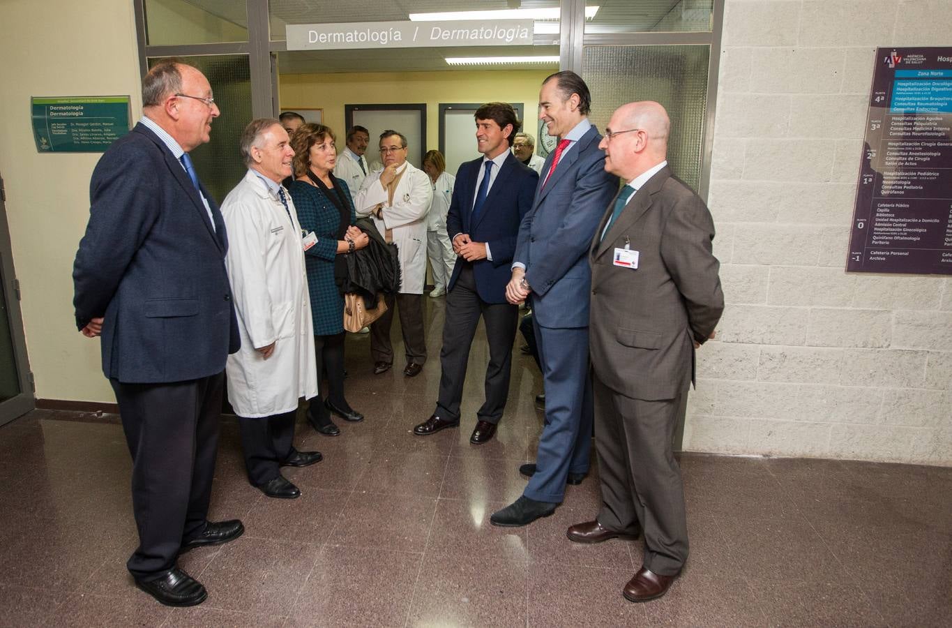 Llombart visita el Hospital de Sant Joan