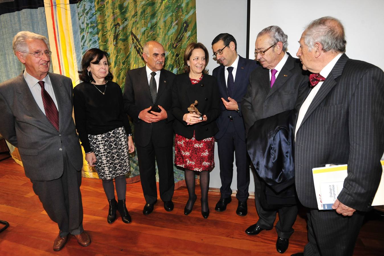 Homenaje a Antonio Reverte, expresidente del CES