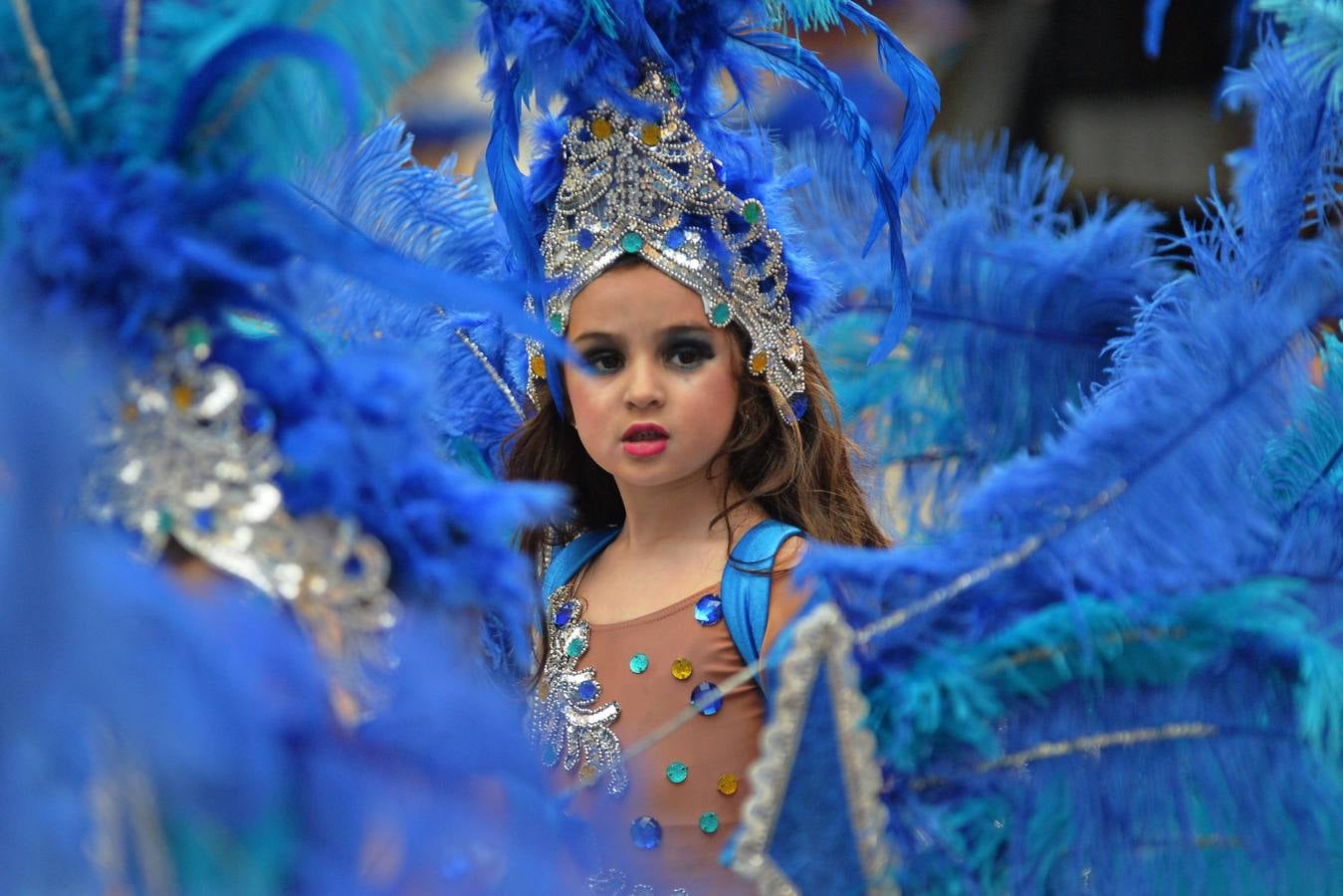 Desfile de las comparsas foráneas en Águilas